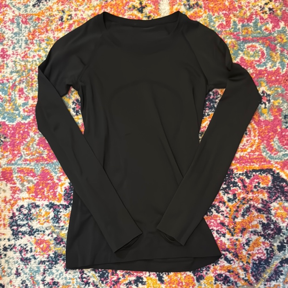 Black Long Sleeve Swiftly Tech normal length